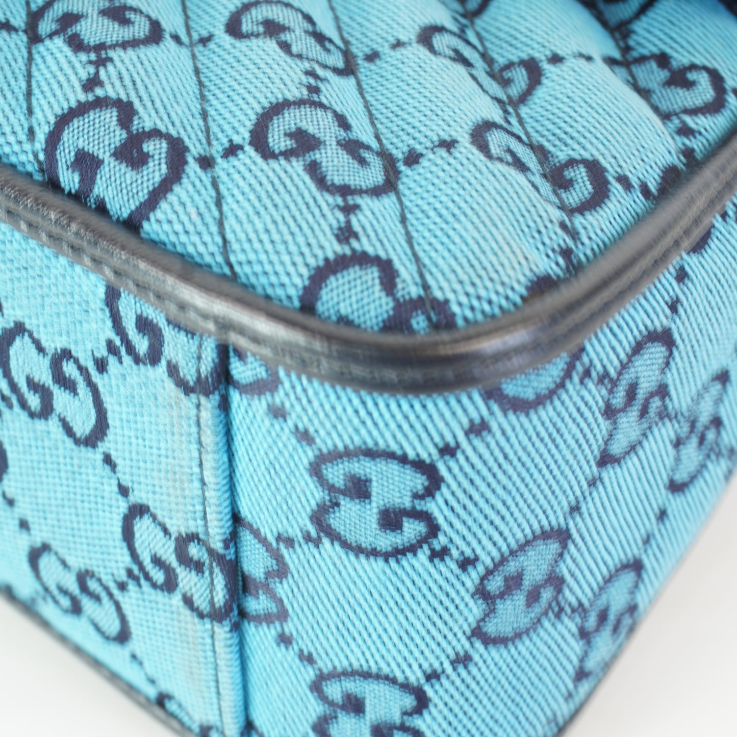 Gucci Small Mono Top Hndle Light Blue