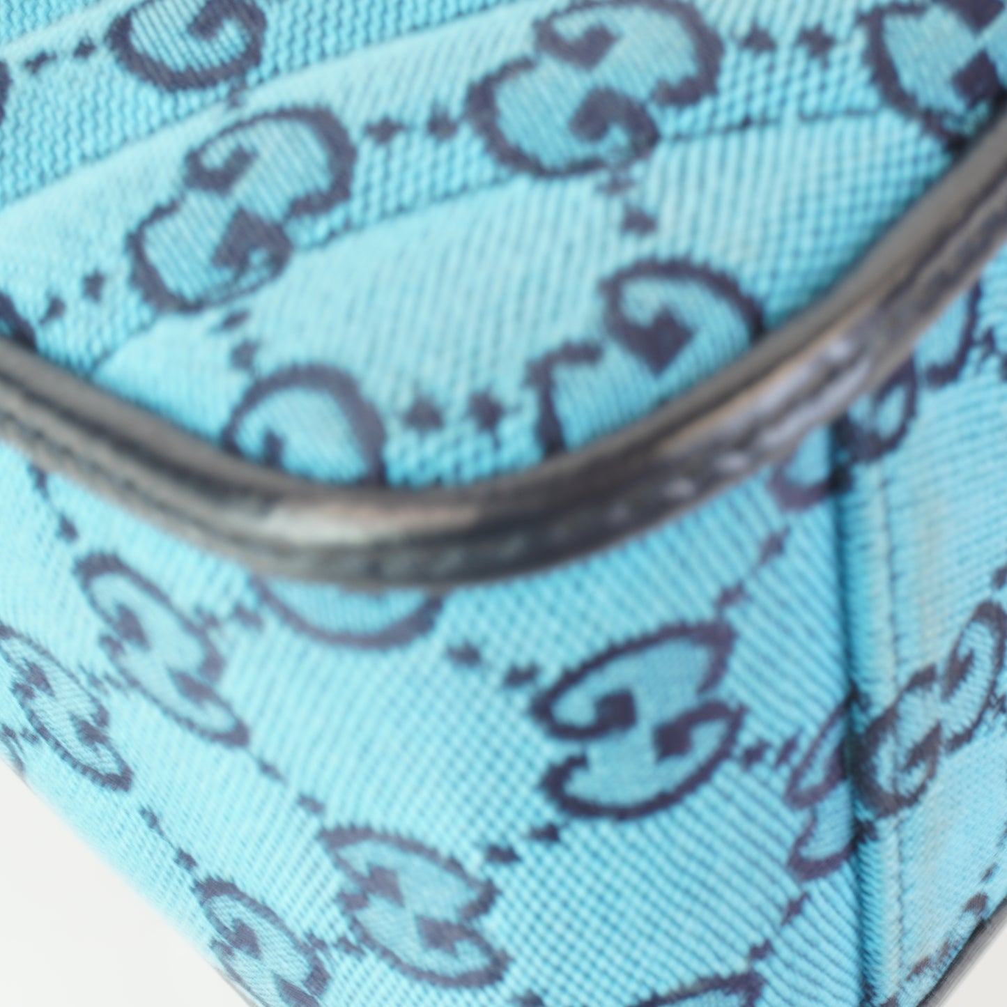 Gucci Small Mono Top Hndle Light Blue