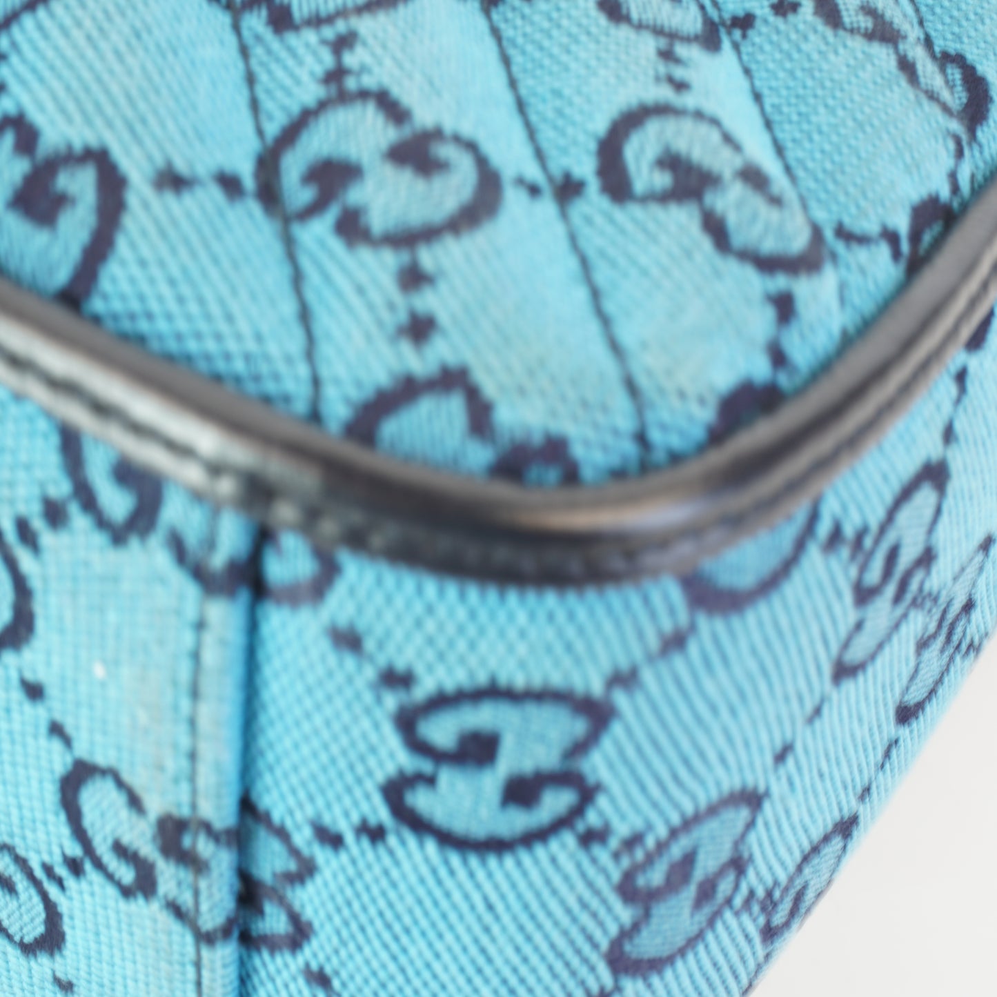 Gucci Small Mono Top Hndle Light Blue