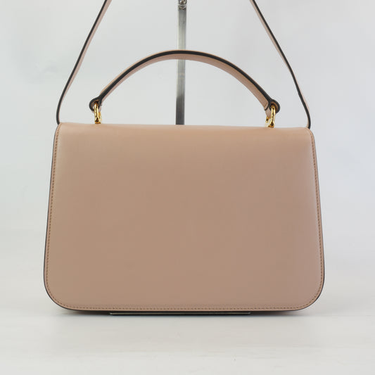 Gucci Siena Top Handle Bag GHW Beige