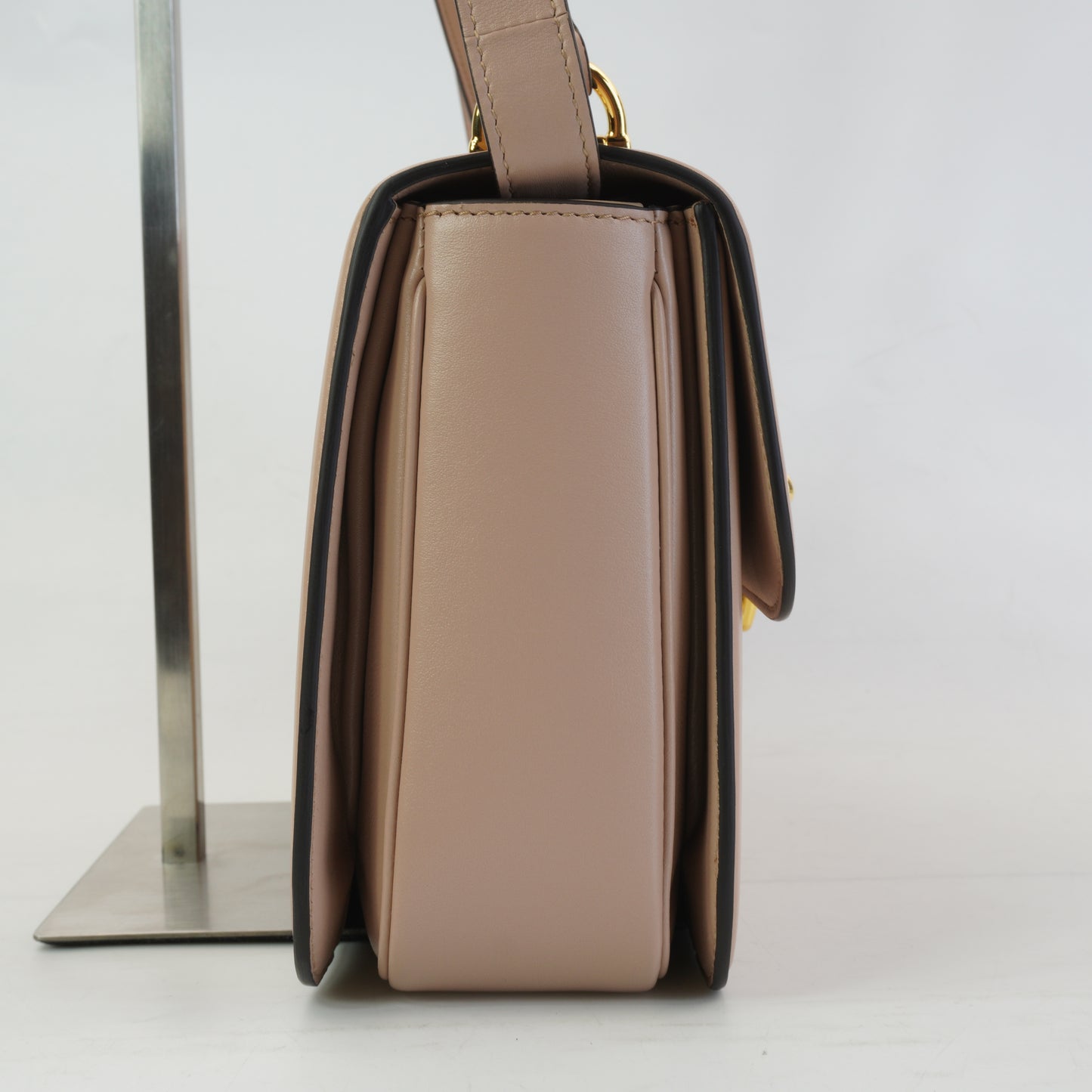 Gucci Siena Top Handle Bag GHW Beige