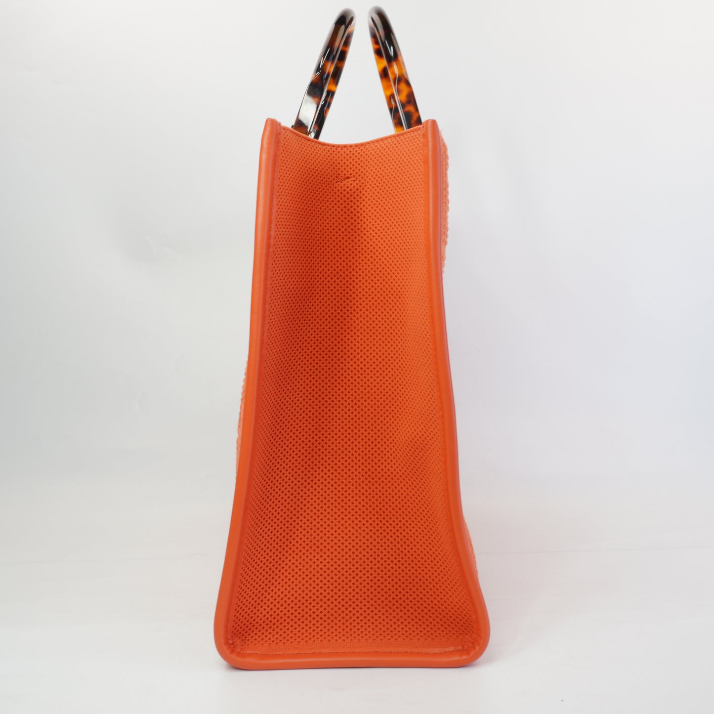 Fendi Sunshine Shopper Tote SHW Large Orange