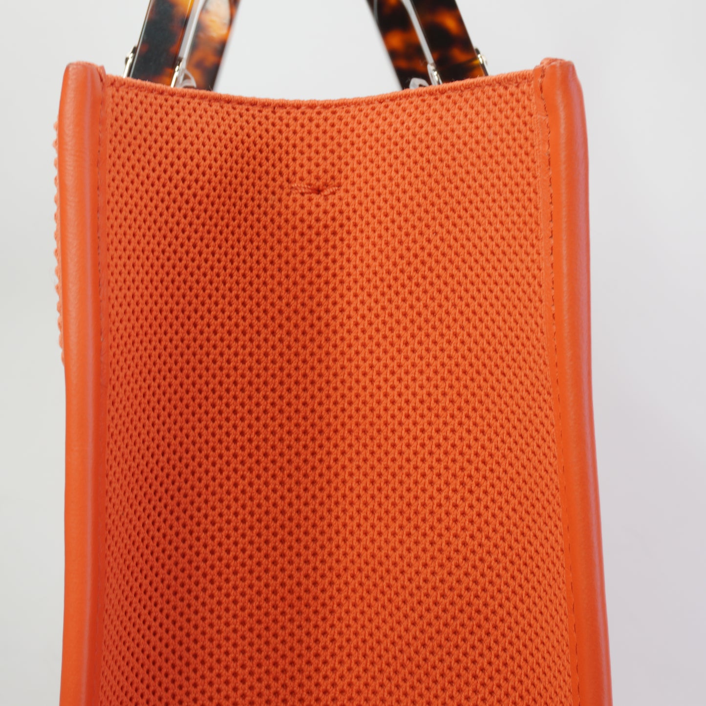 Fendi Sunshine Shopper Tote SHW Large Orange