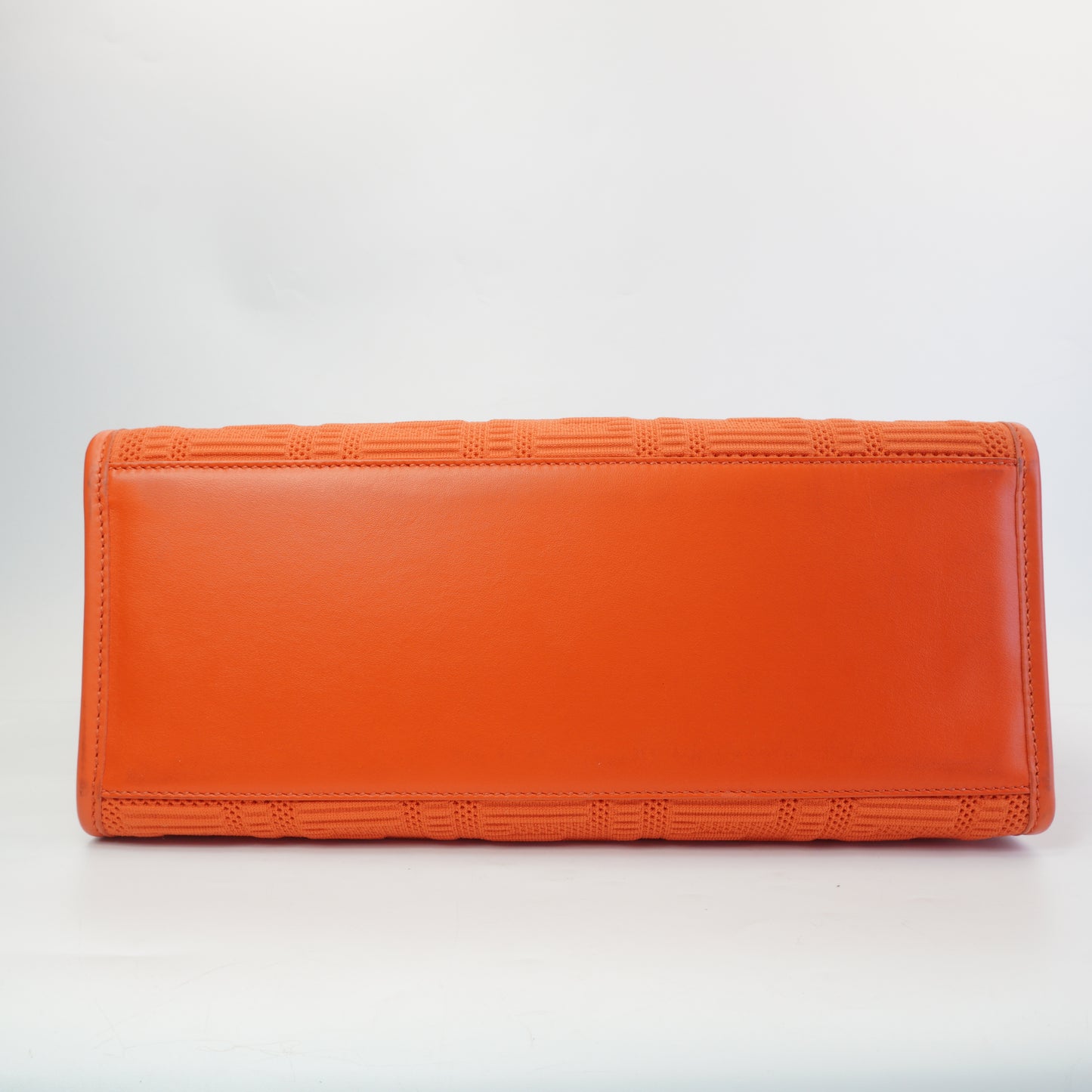 Fendi Sunshine Shopper Tote SHW Large Orange