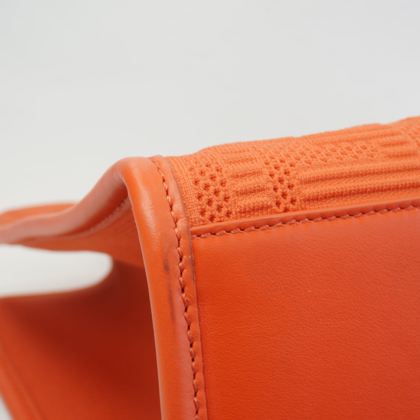 Fendi Sunshine Shopper Tote SHW Large Orange