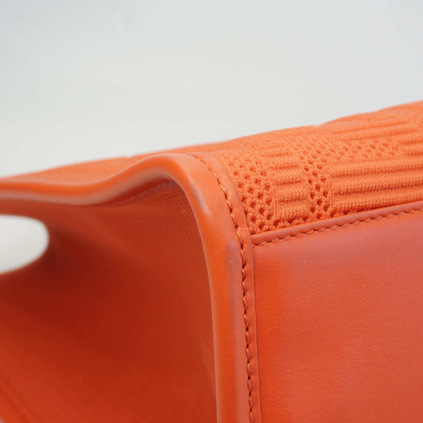 Fendi Sunshine Shopper Tote SHW Large Orange