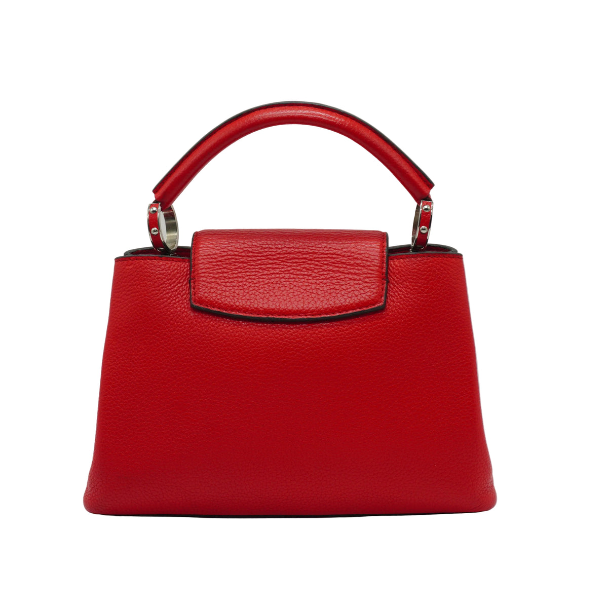 Louis Vuitton	Capucines Red Medium SHW