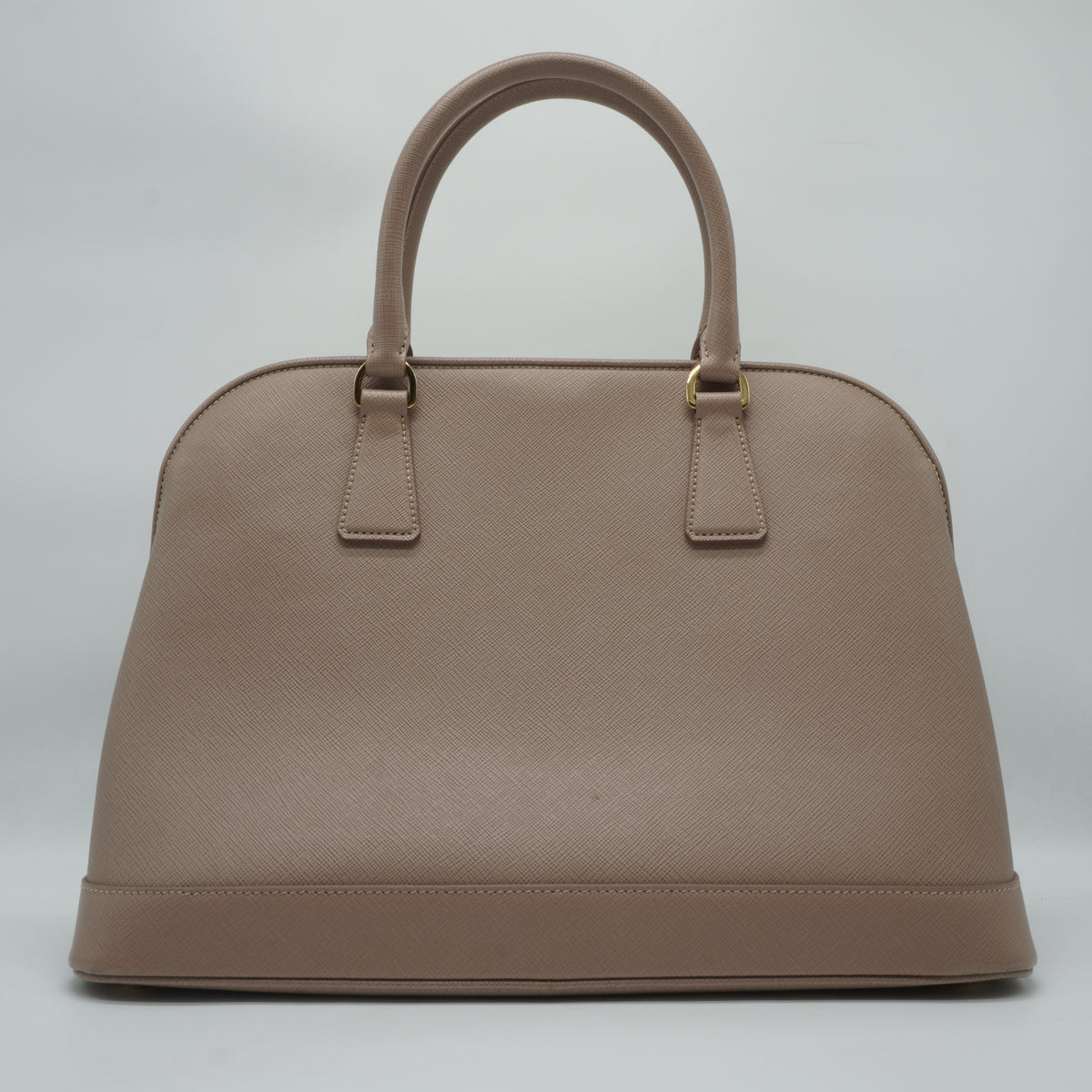 Prada Saffiano Lux Promenade bag Cammeo Medium GHW