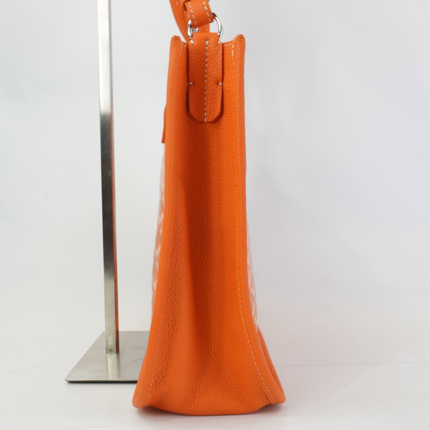 Goyard Orange Musette Bag SHW Medium