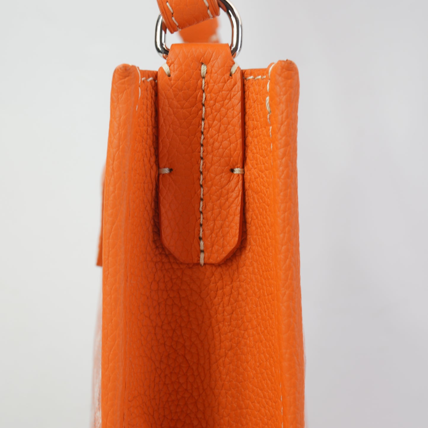 Goyard Orange Musette Bag SHW Medium
