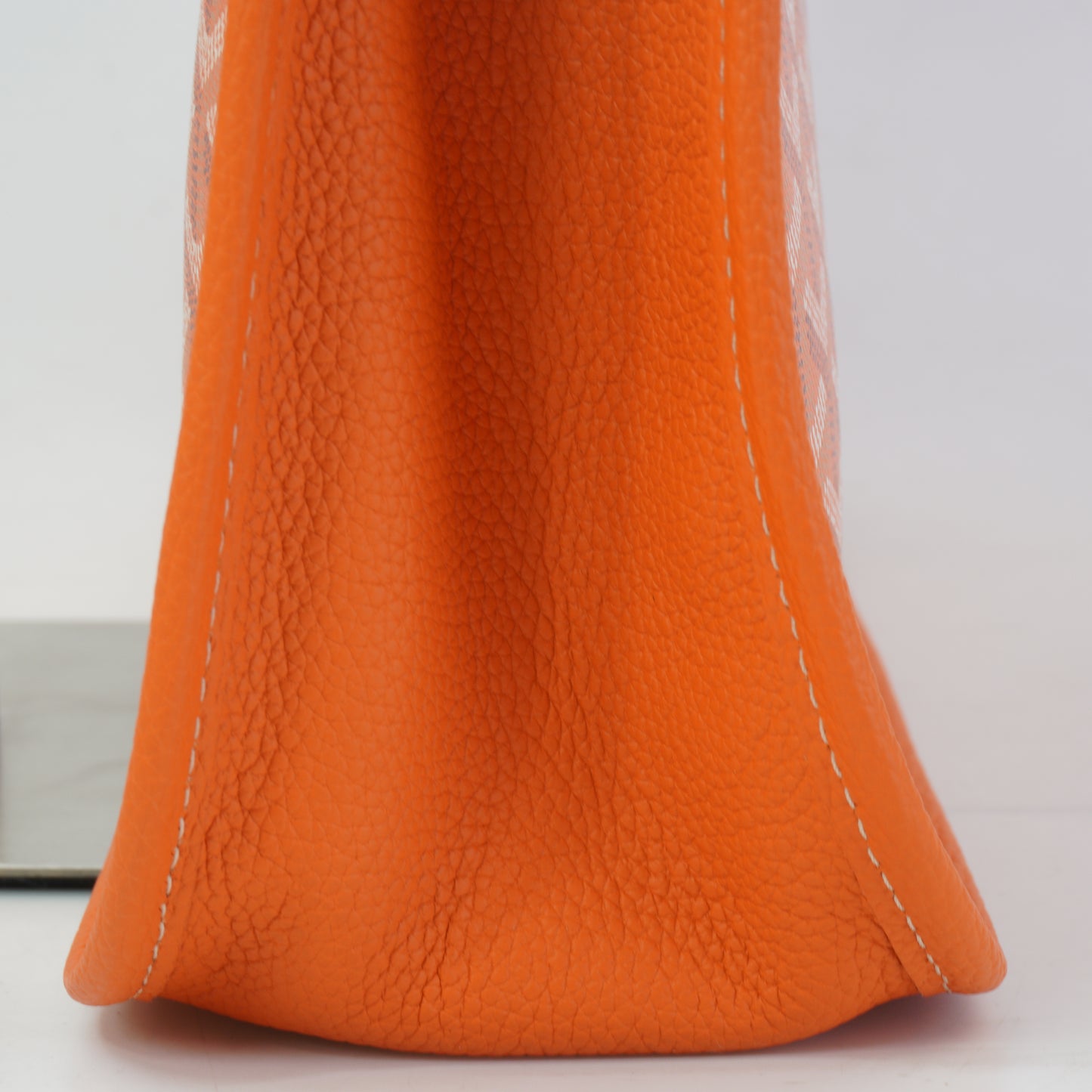 Goyard Orange Musette Bag SHW Medium
