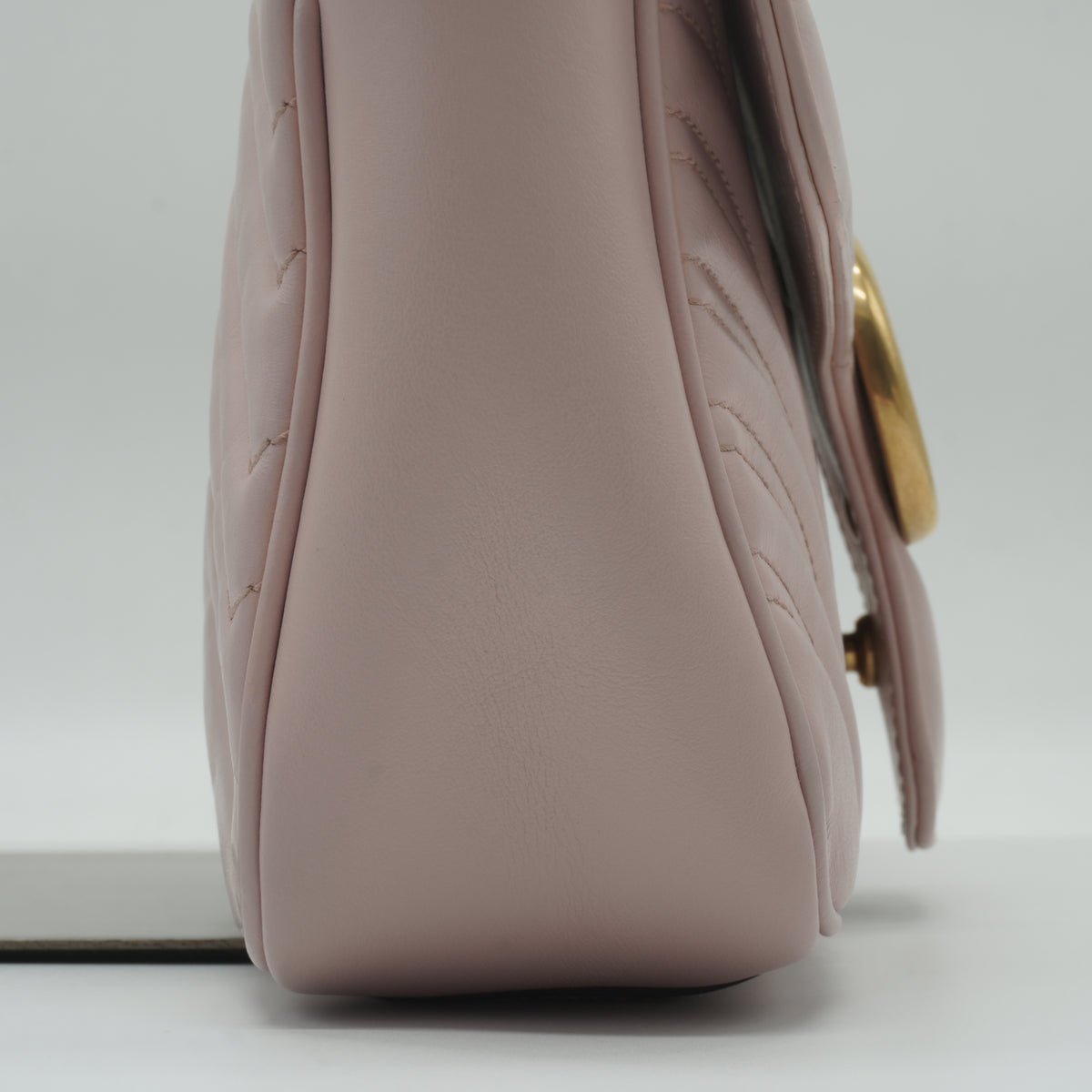 Gucci GG Marmont Matelasse Small Pink GHW