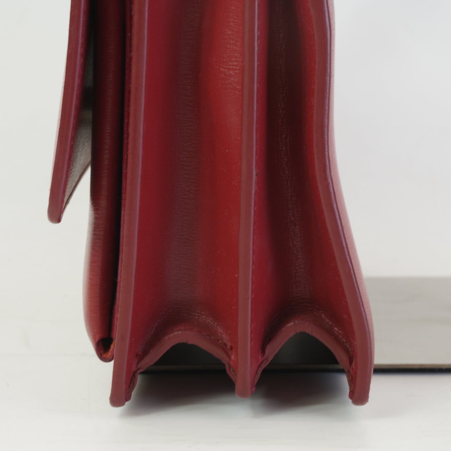 YSL	Sunset Shoulder Bag Red SHW Small