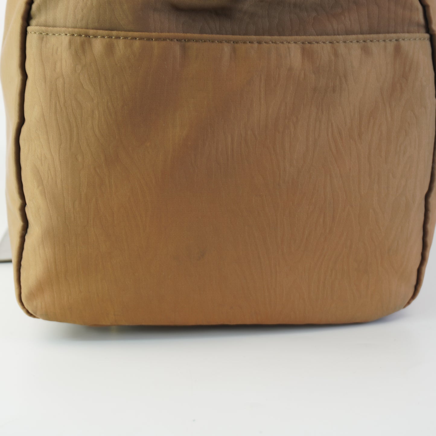 Balenciaga Nylon and Leather with croc embossed handles