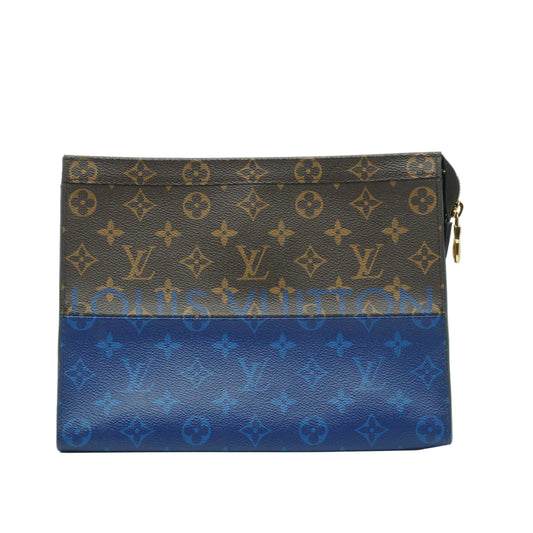 Louis Vuitton	Pacific Split Pochette Voyage MM Brown/Blue GHW