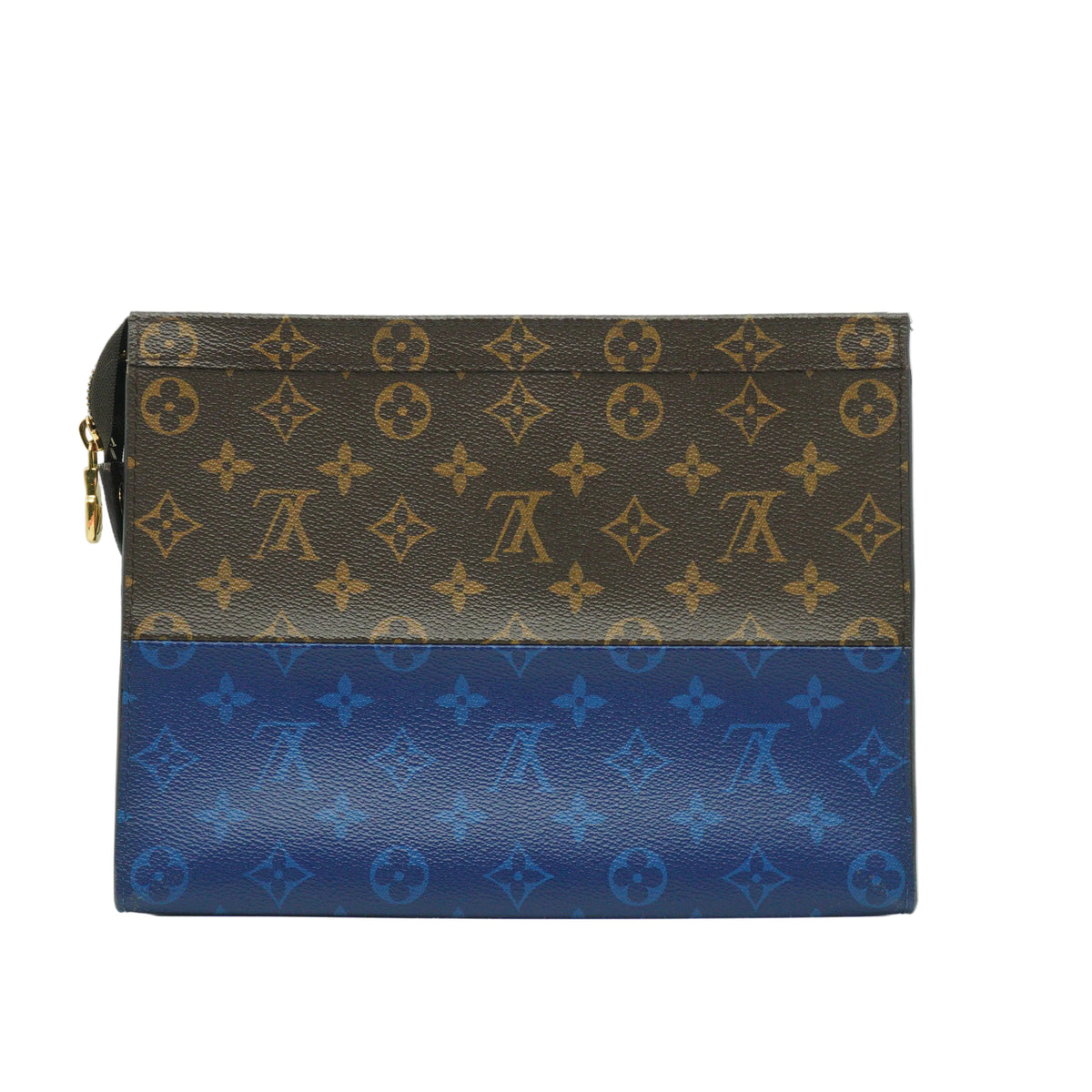 Louis Vuitton	Pacific Split Pochette Voyage MM Brown/Blue GHW