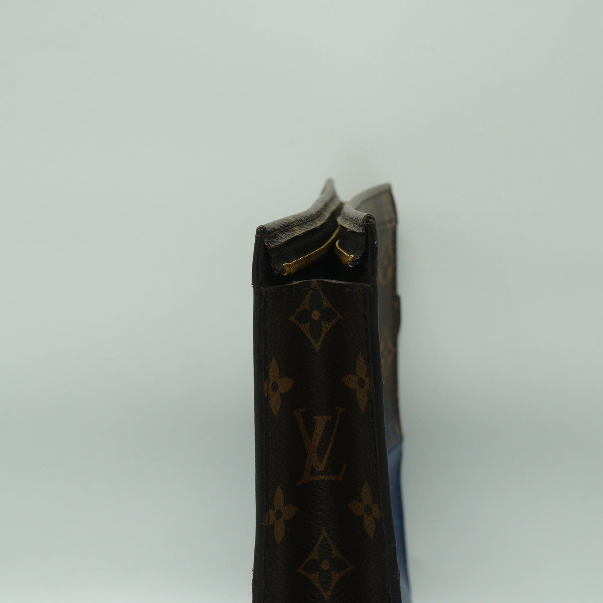 Louis Vuitton	Pacific Split Pochette Voyage MM Brown/Blue GHW