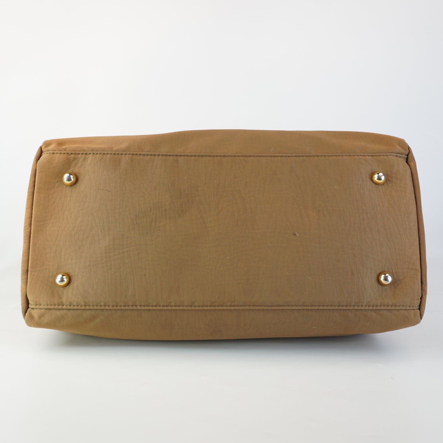 Balenciaga Nylon and Leather with croc embossed handles