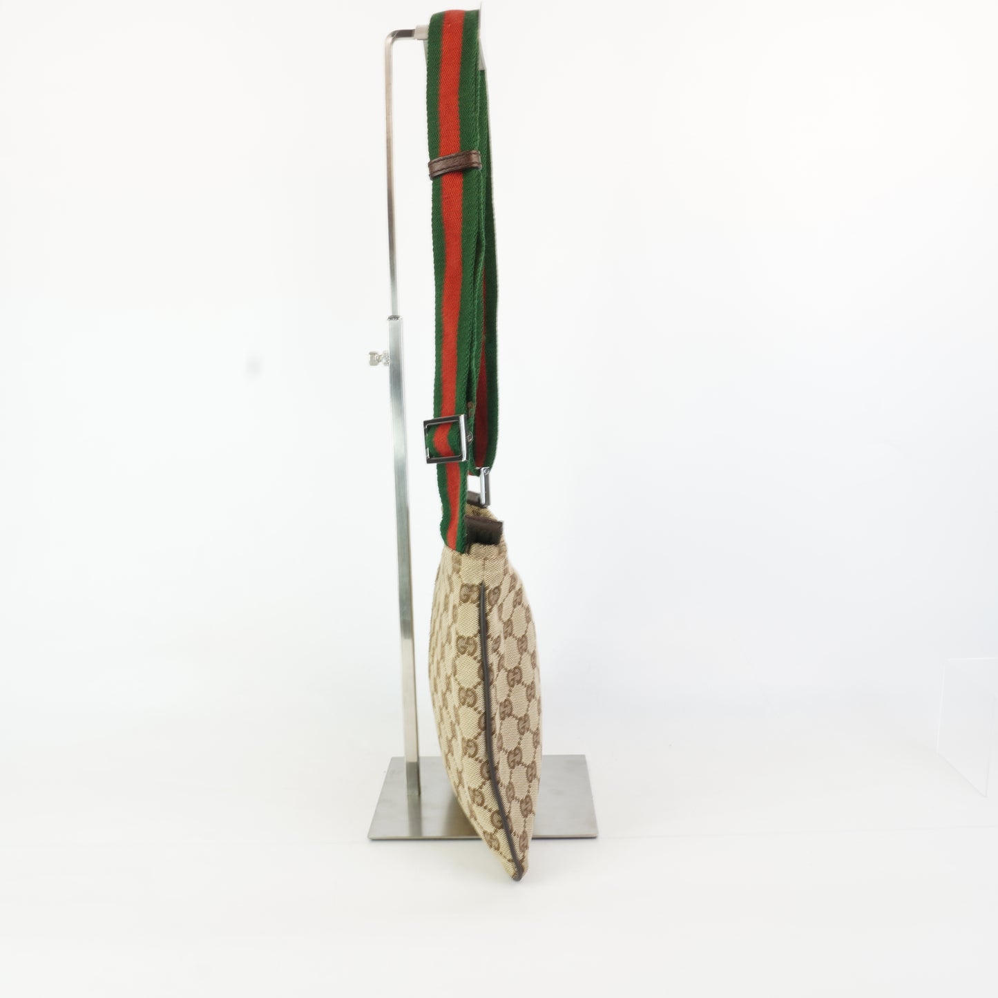 Gucci GG Canvas Web Messenger Bag