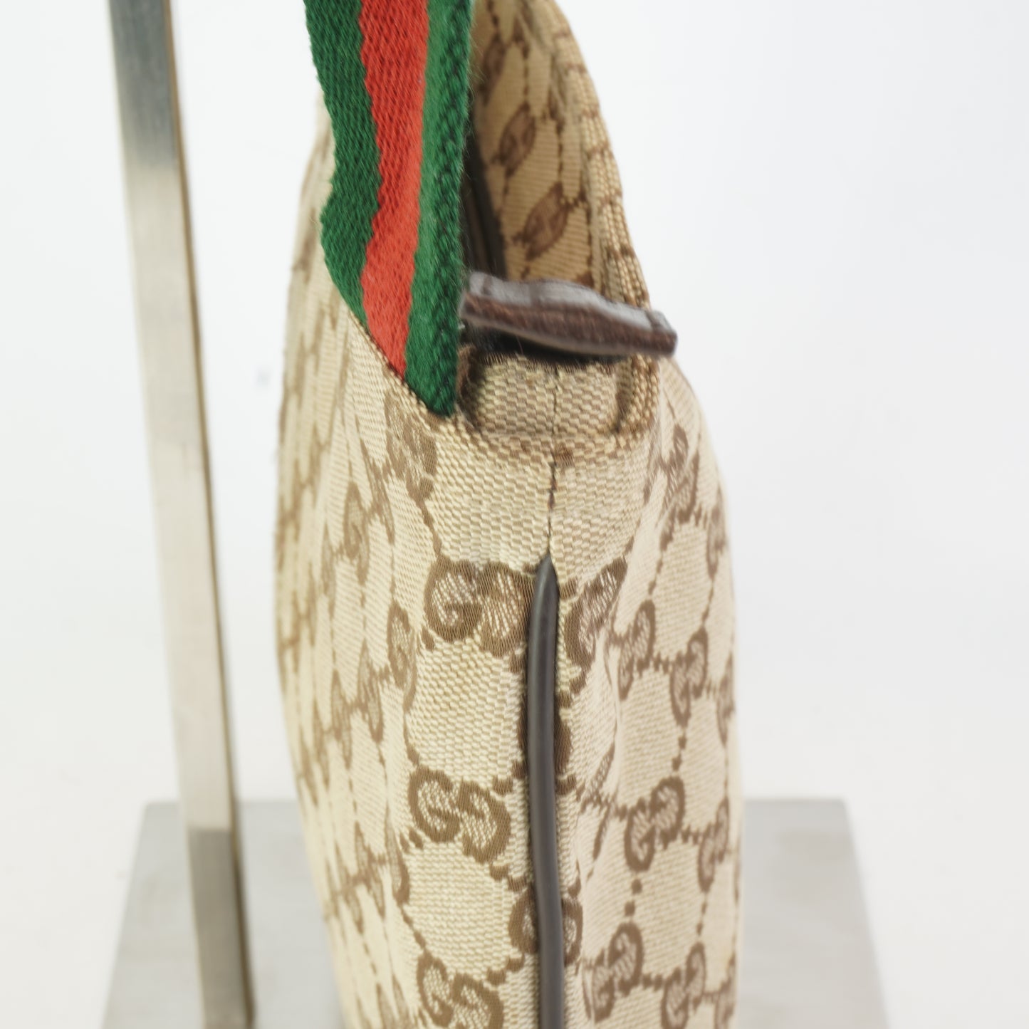 Gucci GG Canvas Web Messenger Bag
