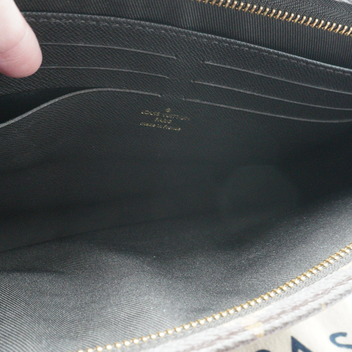 Louis Vuitton	Pacific Split Pochette Voyage MM Brown/Blue GHW