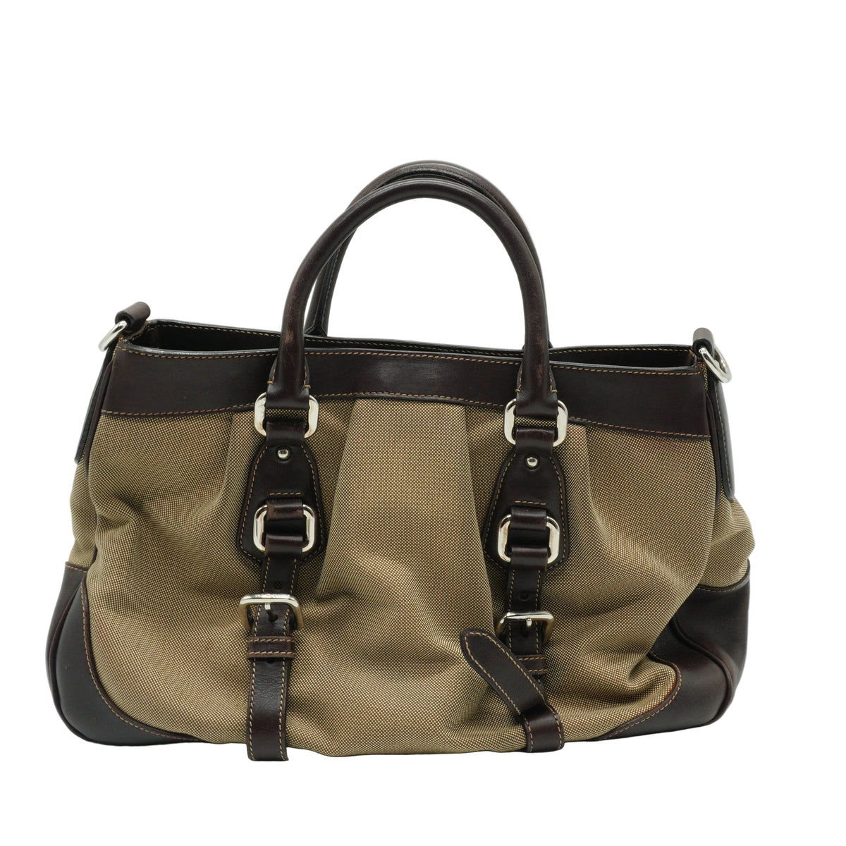 Gucci GG Canvas Eclipse Shoulder Bag Black Medium SHW