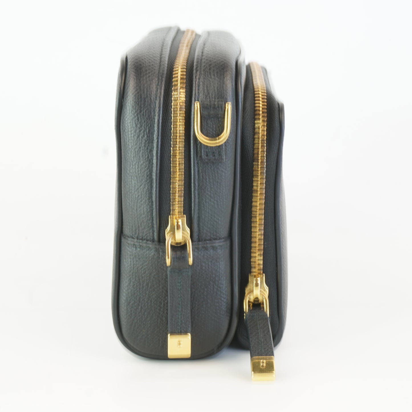 Dior Pebbled Caro Double Black