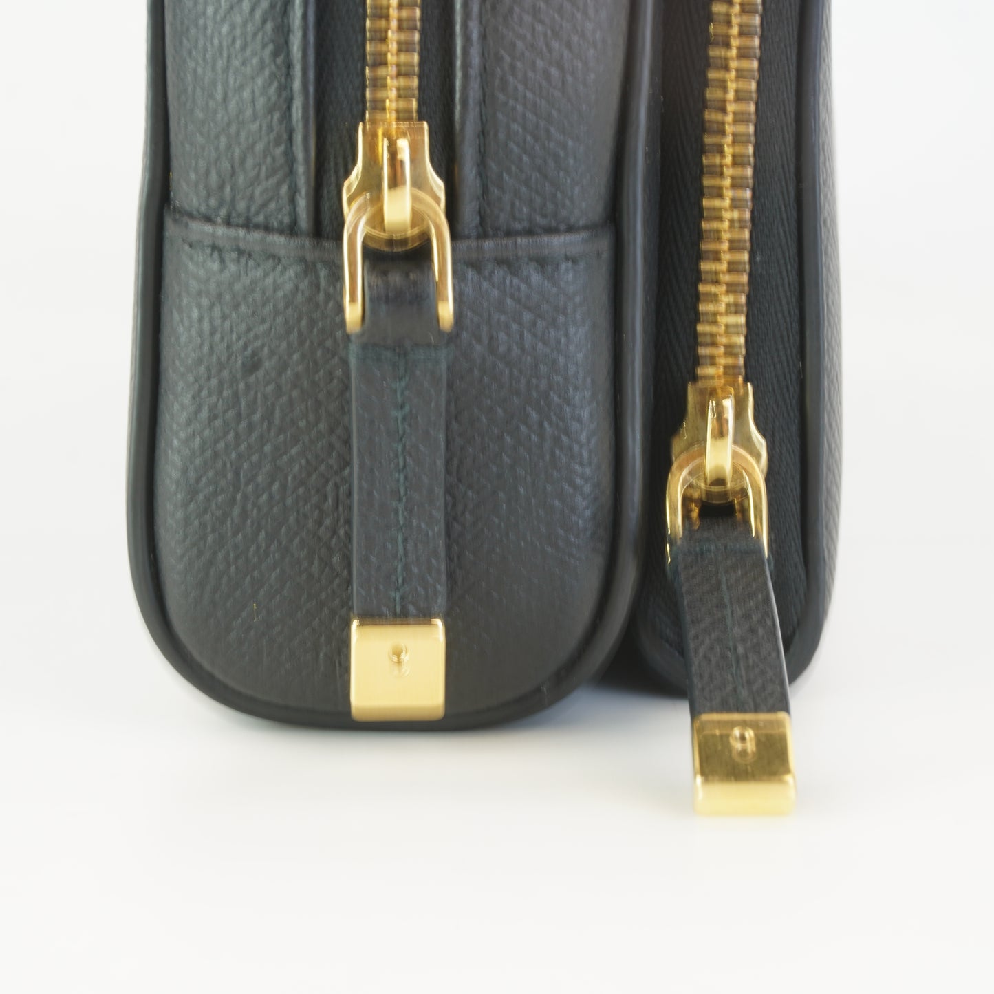 Dior Pebbled Caro Double Black