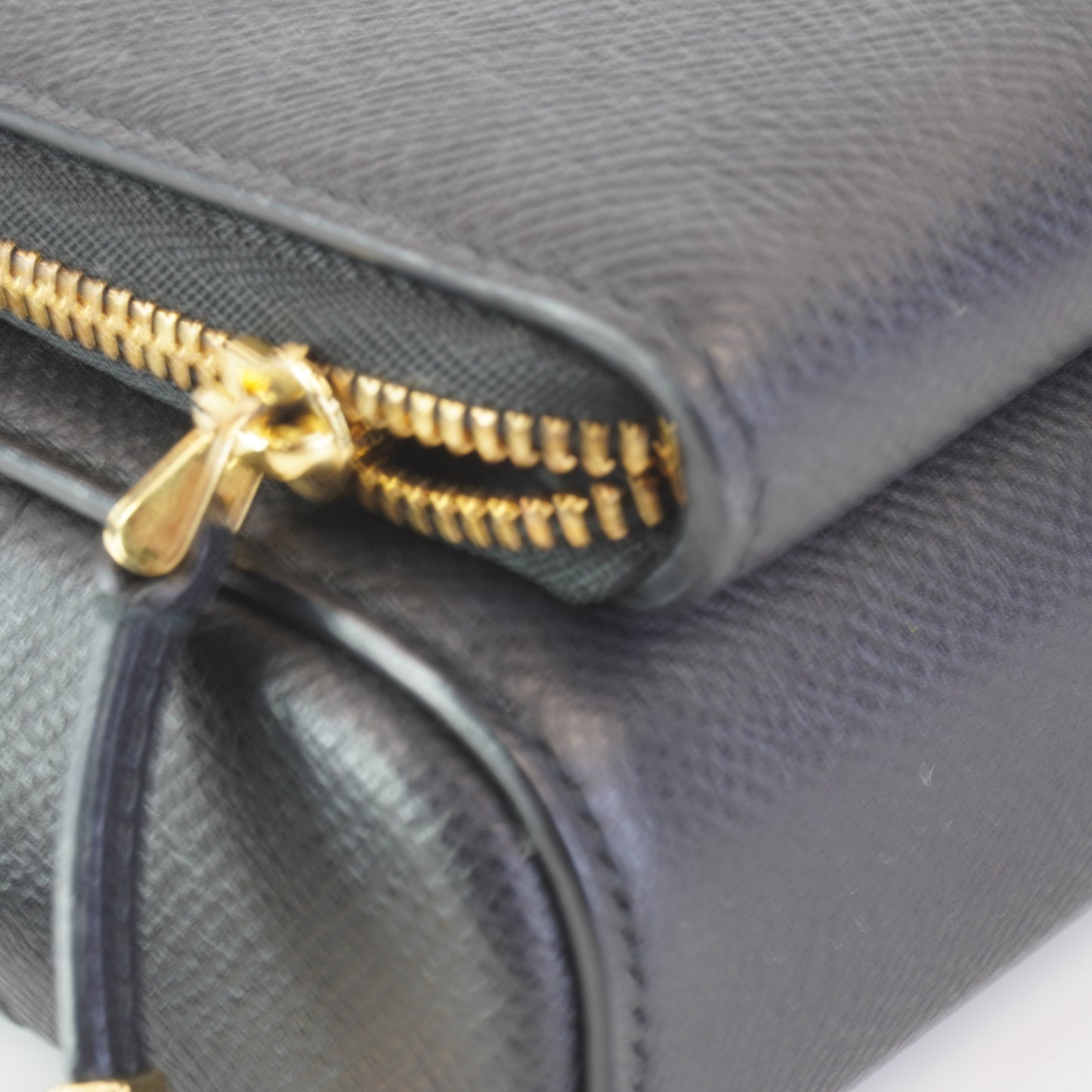 Dior Pebbled Caro Double Black