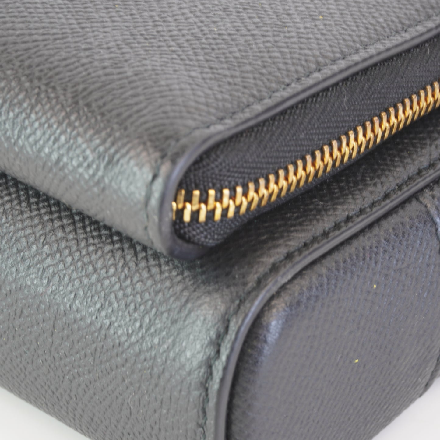 Dior Pebbled Caro Double Black
