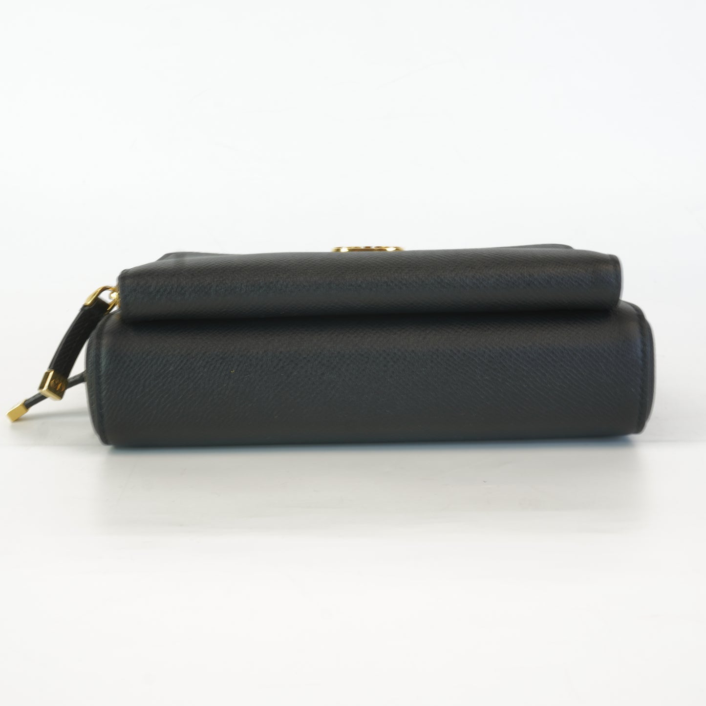 Dior Pebbled Caro Double Black