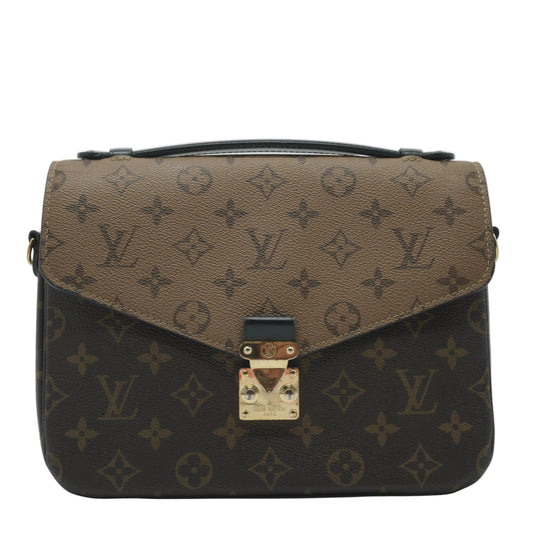 Louis Vuitton Pochette Metis Small Reverse Monogram GHW