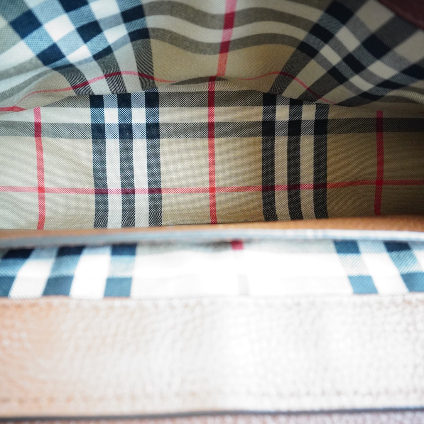 Burberry	Check Note Crossbody Bag
