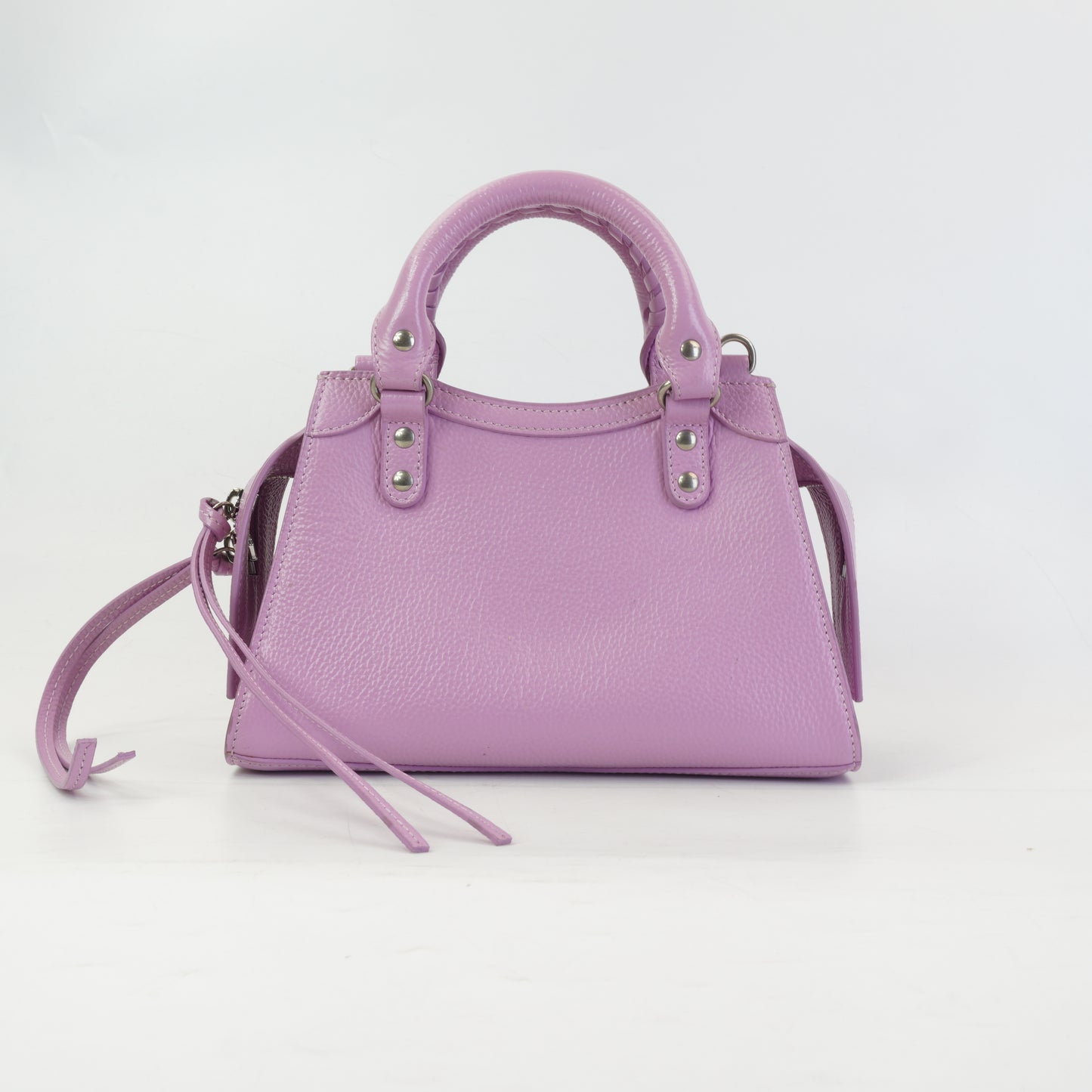 Balenciaga Neo Classic Mini City Purple SHW Small