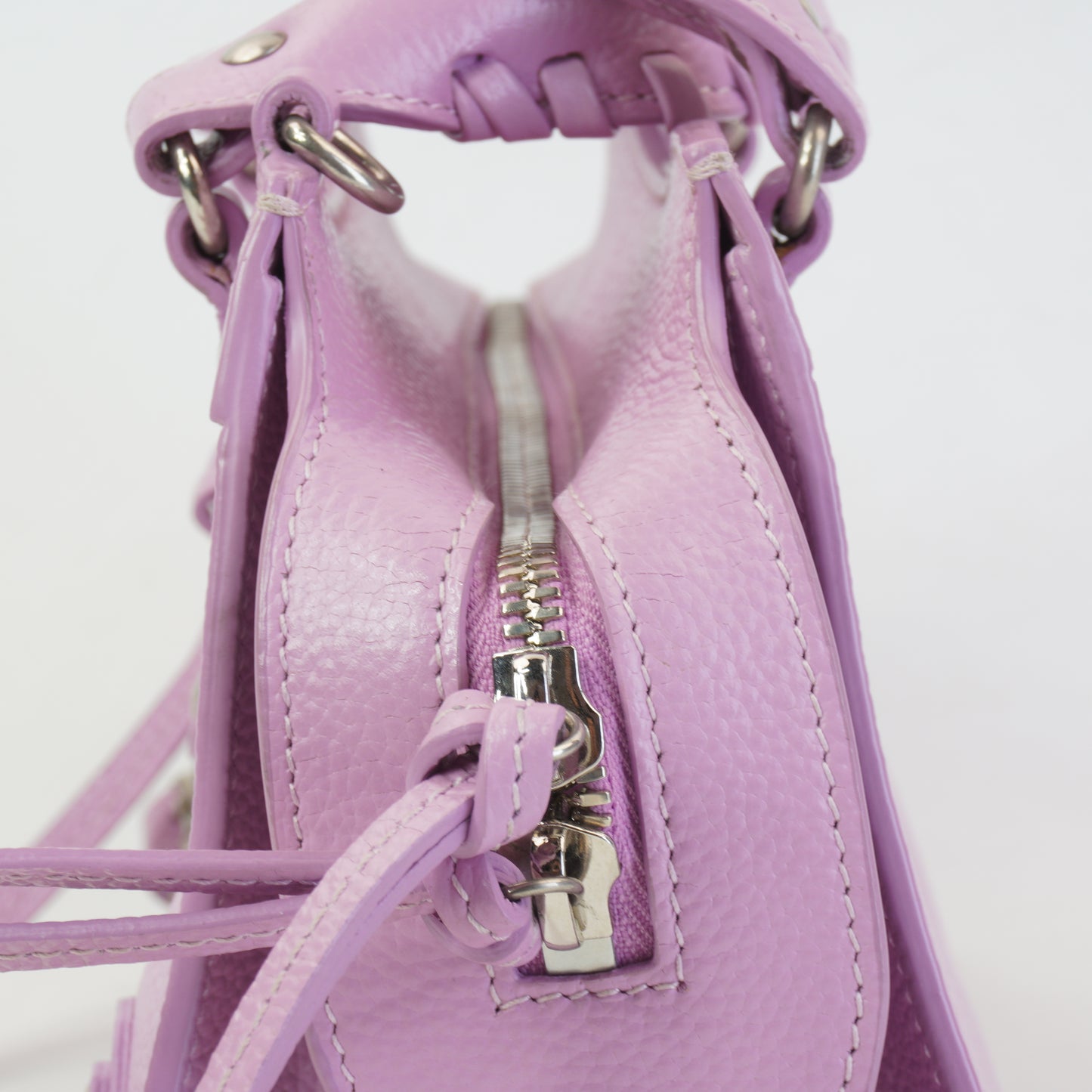 Balenciaga Neo Classic Mini City Purple SHW Small