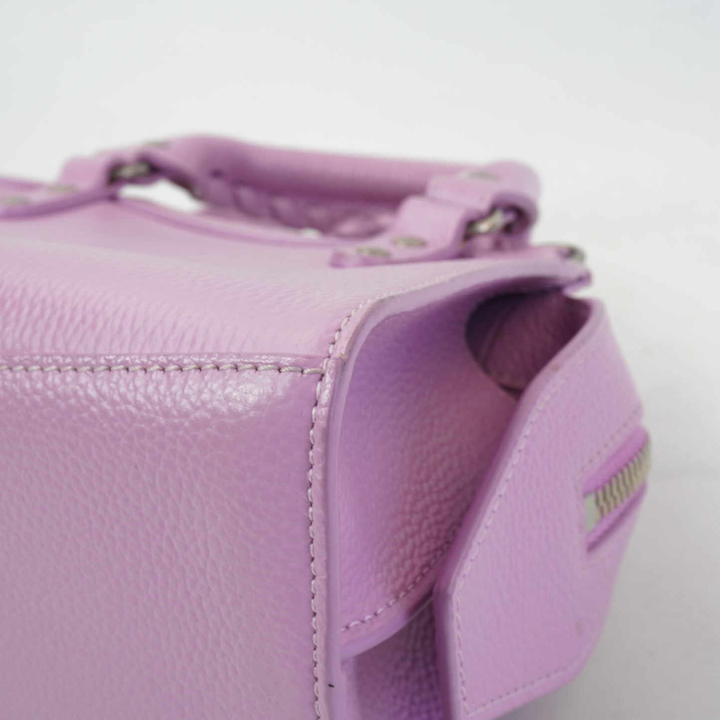 Balenciaga Neo Classic Mini City Purple SHW Small