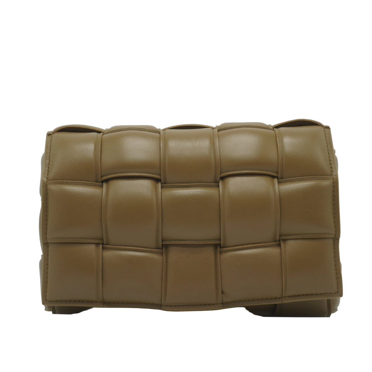 Bottega Veneta Padded Cassette Caramel Tone Medium GHW