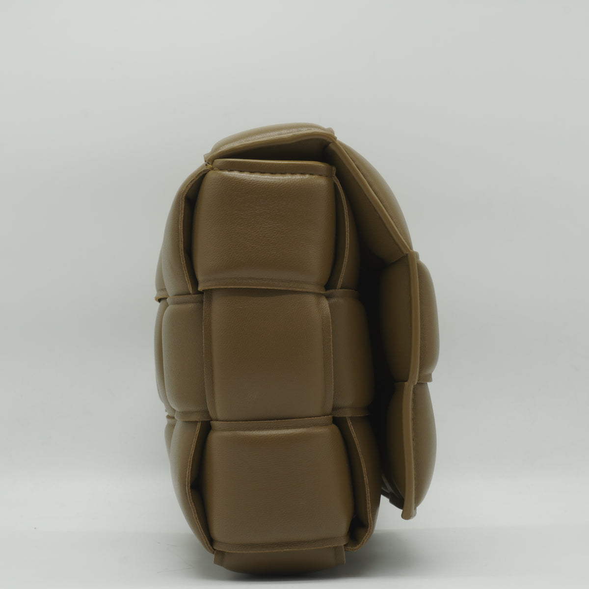 Bottega Veneta Padded Cassette Caramel Tone Medium GHW