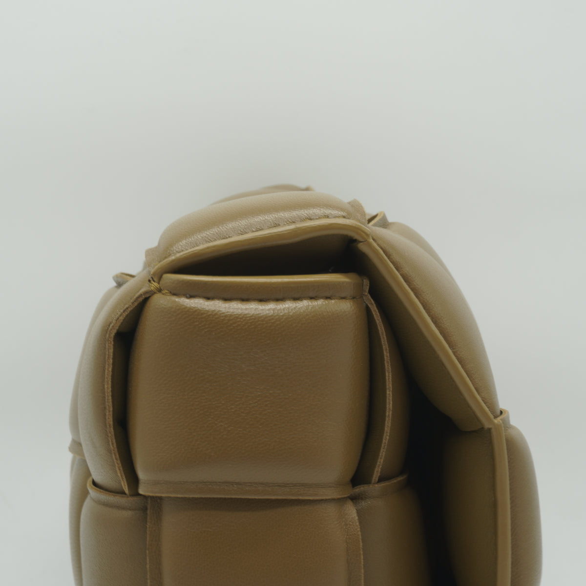 Bottega Veneta Padded Cassette Caramel Tone Medium GHW