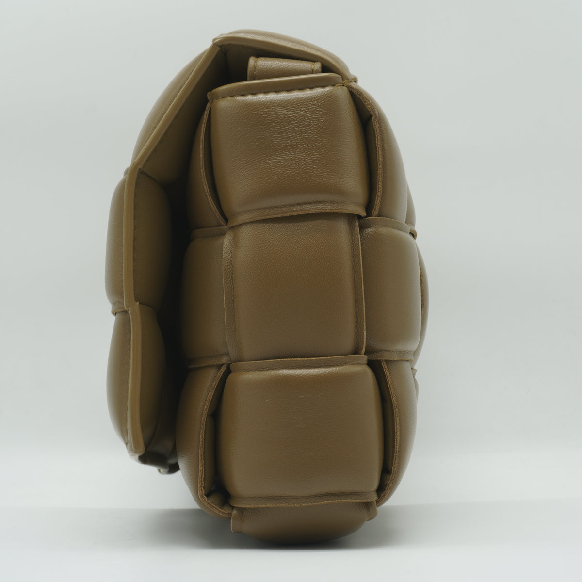 Bottega Veneta Padded Cassette Caramel Tone Medium GHW