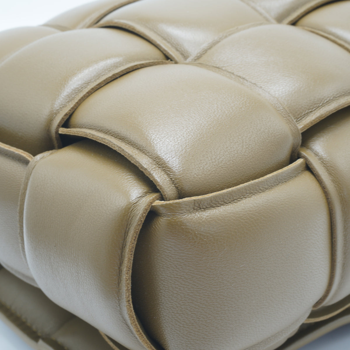 Bottega Veneta Padded Cassette Caramel Tone Medium GHW