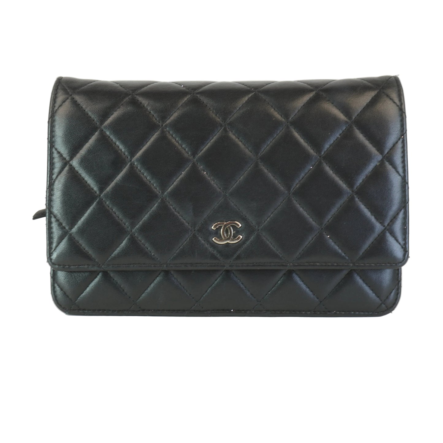 Chanel Wallet On Chain Black