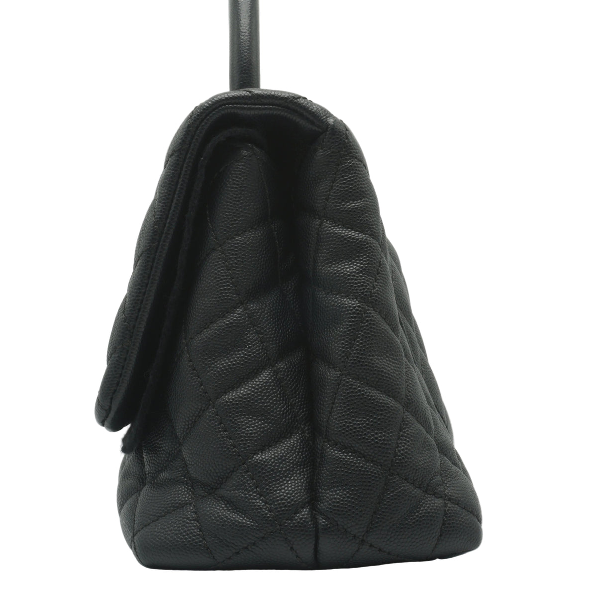 Chanel Coco Handle Caviar Black Medium GHW