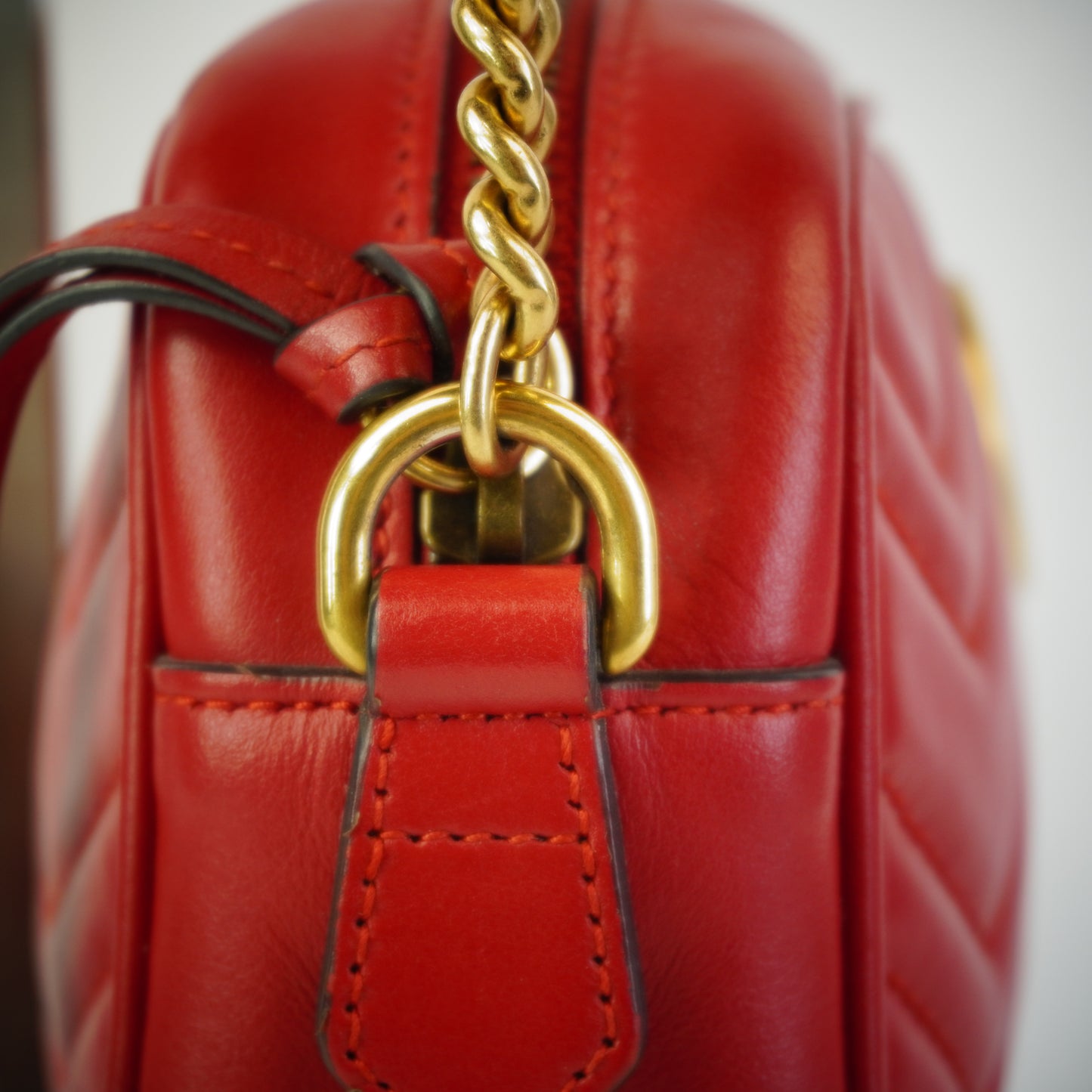 Gucci MARMONT CAMBAG RED