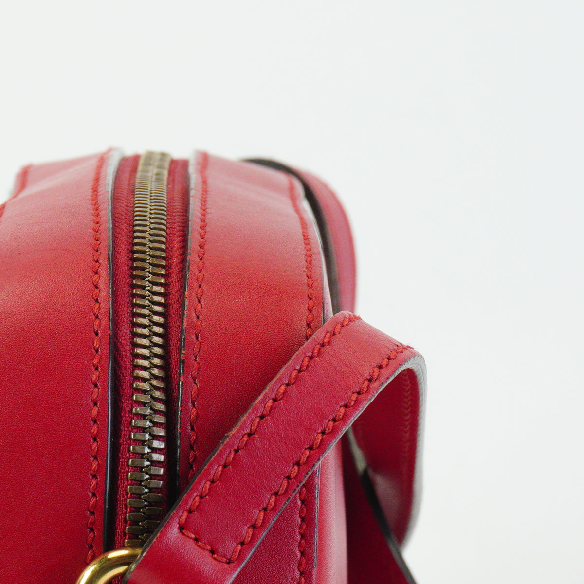 Gucci Camera Bag Small Calfskin Red GHW
