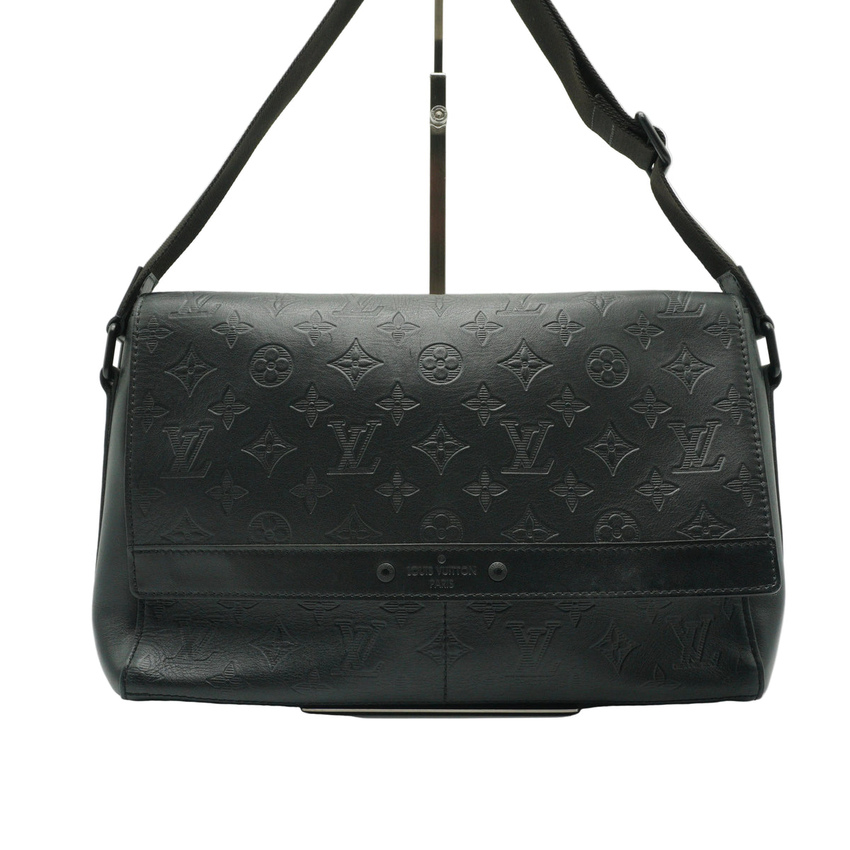 Louis Vuitton	Sprinter monogram Messenger bag black medium BHW