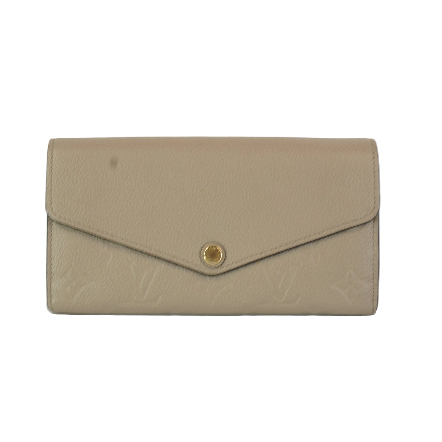 Louis Vuitton	Empreinte Etoupe Long Wallet Beige