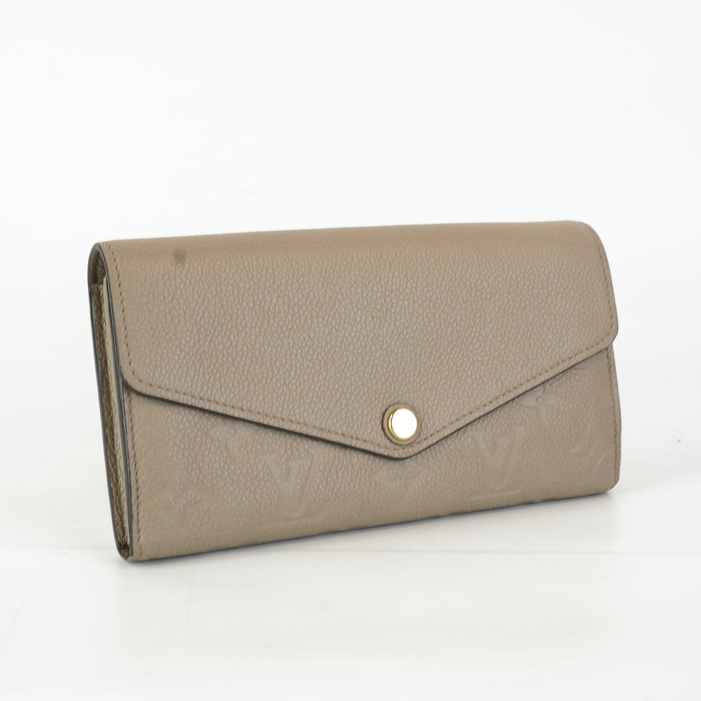 Louis Vuitton	Empreinte Etoupe Long Wallet Beige