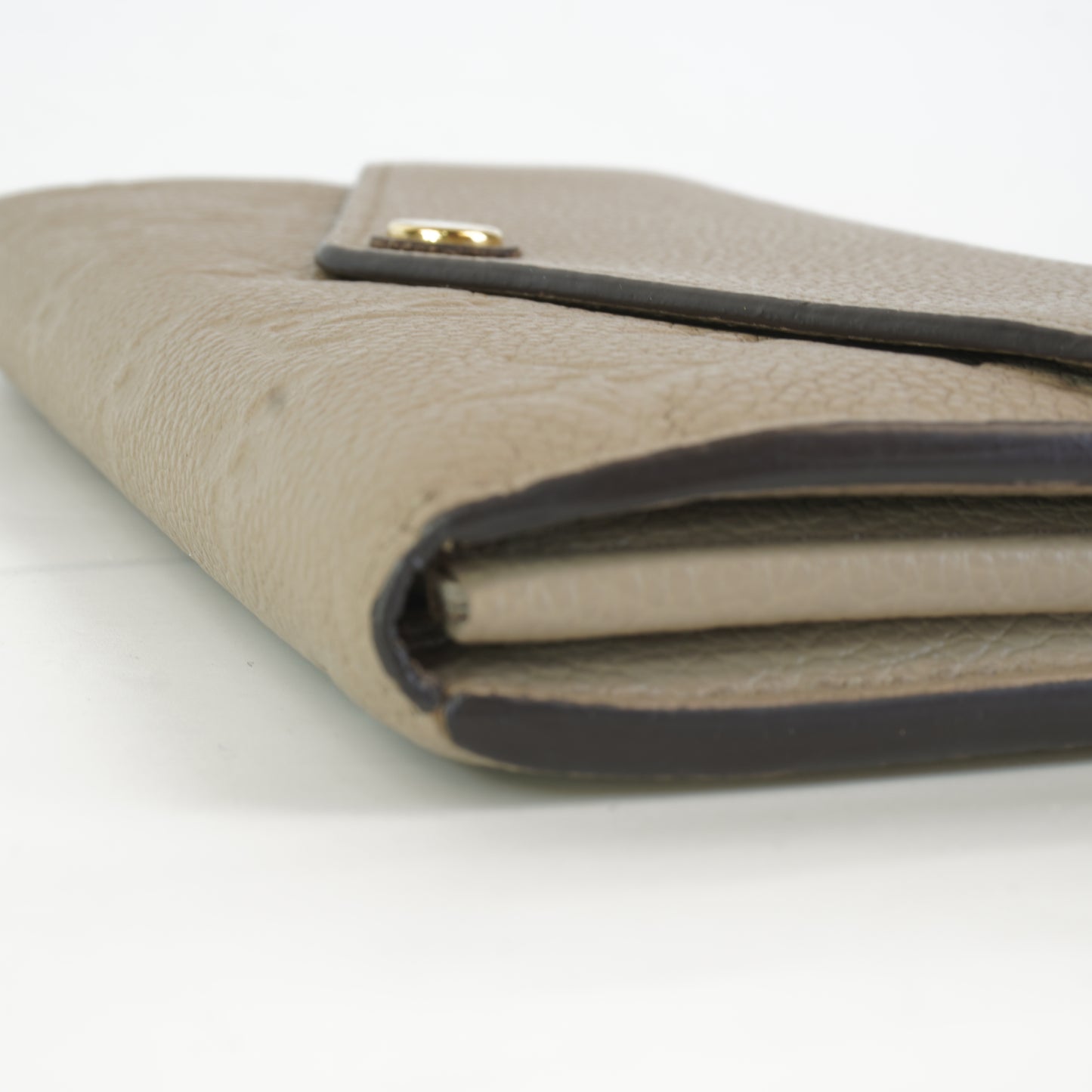 Louis Vuitton	Empreinte Etoupe Long Wallet Beige