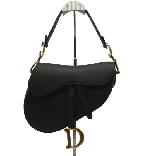 Dior Saddle Bag Black Medium GHW